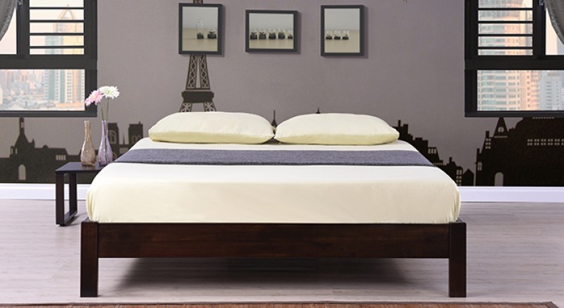 Nagano Bed and Bed Side Set